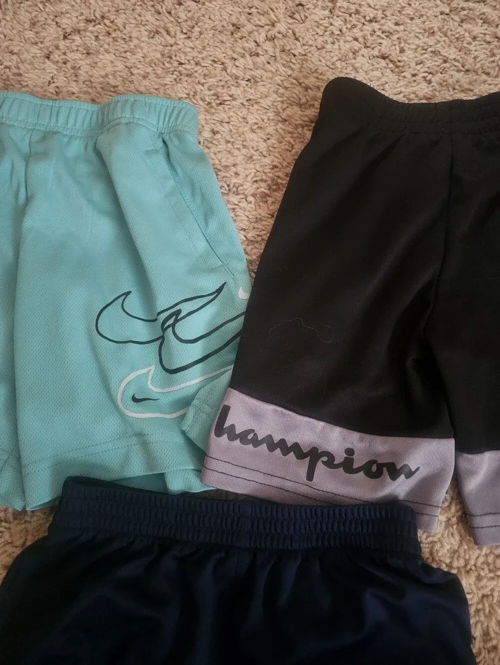 Nike, Champion & Adidas Kids Athletic Shorts